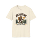 Sasquatch Hiking Club T-Shirt — Retro 70s Bigfoot Outdoor Adventure Tee