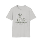 Rocky Mountain Jackalope T-Shirt — Mountain Nature Graphic Tee