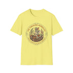 Foraging Herbalist T-Shirt — Cute Jackalope & Wildflower Nature Tee