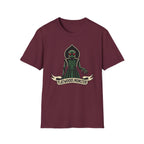 Flatwoods Monster T-Shirt — Vintage Cryptid Alien Graphic Tee American Traditional Tattoo Style