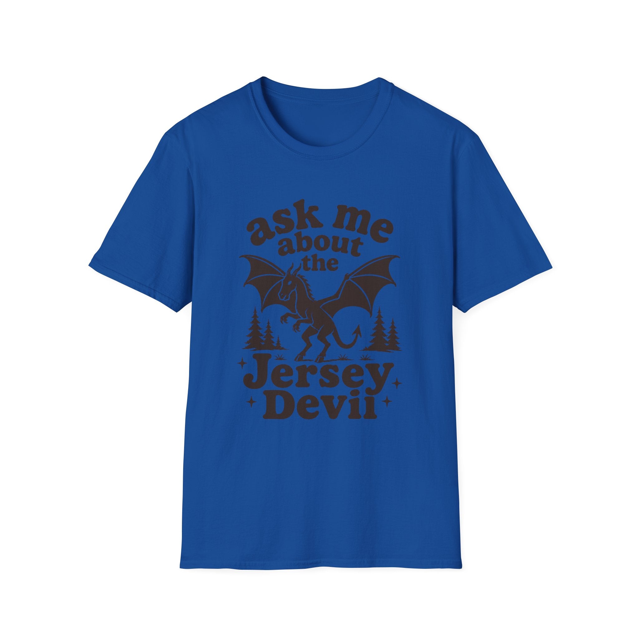 Ask Me About the Jersey Devil T-Shirt — Paranormal Cryptid Graphic Tee