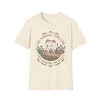 Cozy Fresno Nightcrawlers T-Shirt — 'The Midnight Strollers' Cute Mushroom Walk Graphic Tee