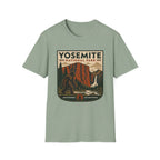 Yosemite Bigfoot National Park Graphic T-Shirt — Vintage El Capitan Nature Tee