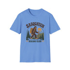 Sasquatch Hiking Club T-Shirt — Retro 70s Bigfoot Outdoor Adventure Tee