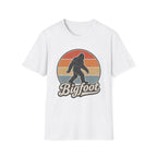 Bigfoot Retro Sunset T-Shirt — Vintage Sasquatch Graphic Tee