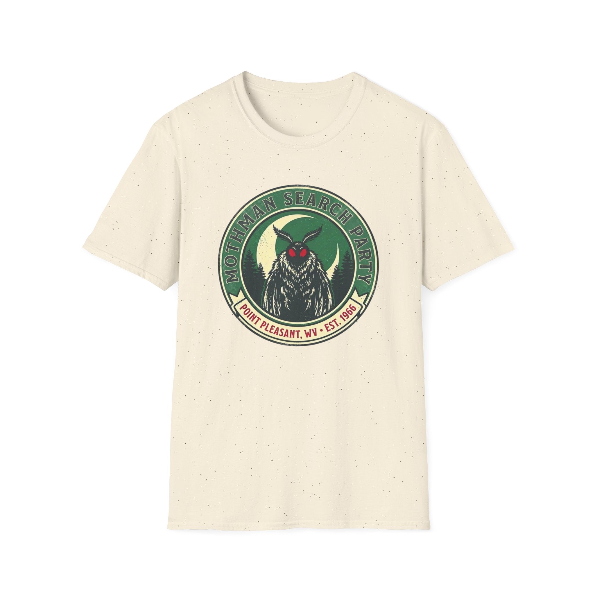 Mothman Search Party T-Shirt — Vintage Cryptid Graphic Tee