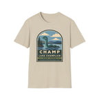 Lake Champlain Champ T-Shirt — Loch Ness-Style Monster Retro Tee