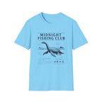 Midnight Fishing Club T-Shirt — Vintage Loch Ness Nautical Angler Tee