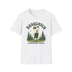 Sasquatch Country Club Golf T-Shirt — Retro 70s Woodland Golfer Tee