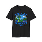 Socially Distanced Loch Ness Monster T-Shirt — Cute Nessie Graphic Tee