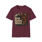 Keep Nature Weird Cryptid T-Shirt - Bigfoot, Mothman, Jackalope, UFO