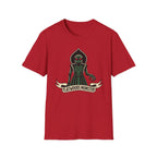 Flatwoods Monster T-Shirt — Vintage Cryptid Alien Graphic Tee American Traditional Tattoo Style