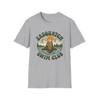Sasquatch Swim Club T-Shirt — Vintage Retro 70s Bigfoot Graphic Tee
