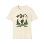 Sasquatch Country Club Golf T-Shirt — Retro 70s Woodland Golfer Tee