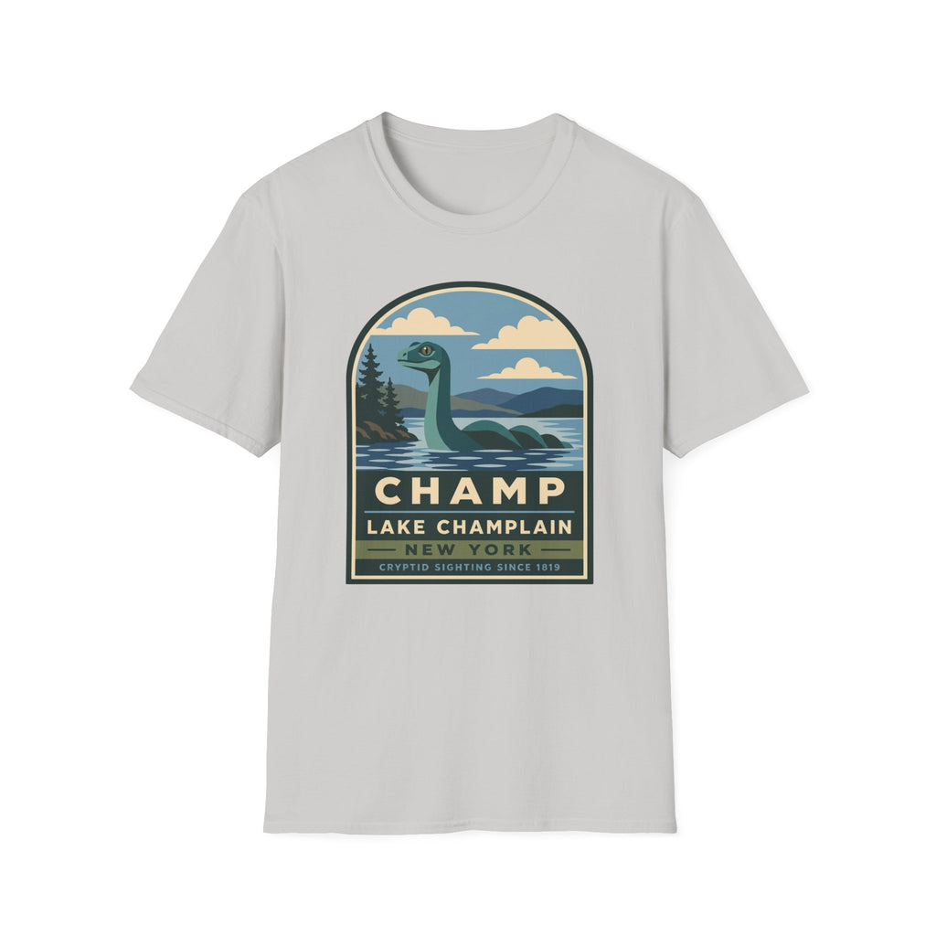 Lake Champlain Champ T-Shirt — Loch Ness-Style Monster Retro Tee