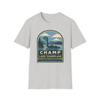 Lake Champlain Champ T-Shirt — Loch Ness-Style Monster Retro Tee