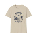 Midnight Fishing Club T-Shirt — "Catch Something They Won't Believe" UFO Lake Fishing Tee