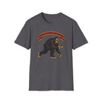 Expert Social Distancer T-Shirt — Funny Bigfoot Coffee Graphic American Traditional Tattoo Tee