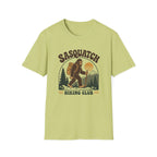 Sasquatch Hiking Club T-Shirt — Retro 70s Bigfoot Outdoor Adventure Tee