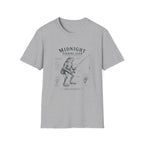 Midnight Fishing Club T-Shirt — Vintage Frog Man Angler Graphic Tee