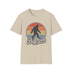 Bigfoot Retro Sunset T-Shirt — Vintage Sasquatch Graphic Tee