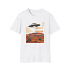 Protect the Unknown UFO T-Shirt — Retro Desert Alien Graphic Tee