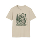 Sasquatch Photographer T-Shirt — “Take Nothing But Photographs” Outdoor Hiking Shirt