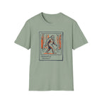 Bigfoot Polaroid T‑Shirt — Sasquatch Retro 70s Forest Graphic Tee