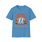 Fresno Nightcrawlers T-Shirt — Retro Cryptid Graphic Tee (“Just Here To Mind My Own Business”)
