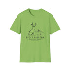 Rocky Mountain Jackalope T-Shirt — Mountain Nature Graphic Tee