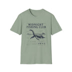 Midnight Fishing Club T-Shirt — Vintage Loch Ness Nautical Angler Tee