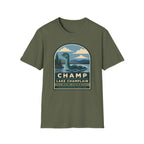 Lake Champlain Champ T-Shirt — Loch Ness-Style Monster Retro Tee