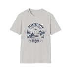 Midnight Fishing Club T-Shirt — "Catch Something They Won't Believe" UFO Lake Fishing Tee