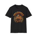 World Champion At Avoiding People T-Shirt — Funny Introvert Bigfoot Graphic Tee