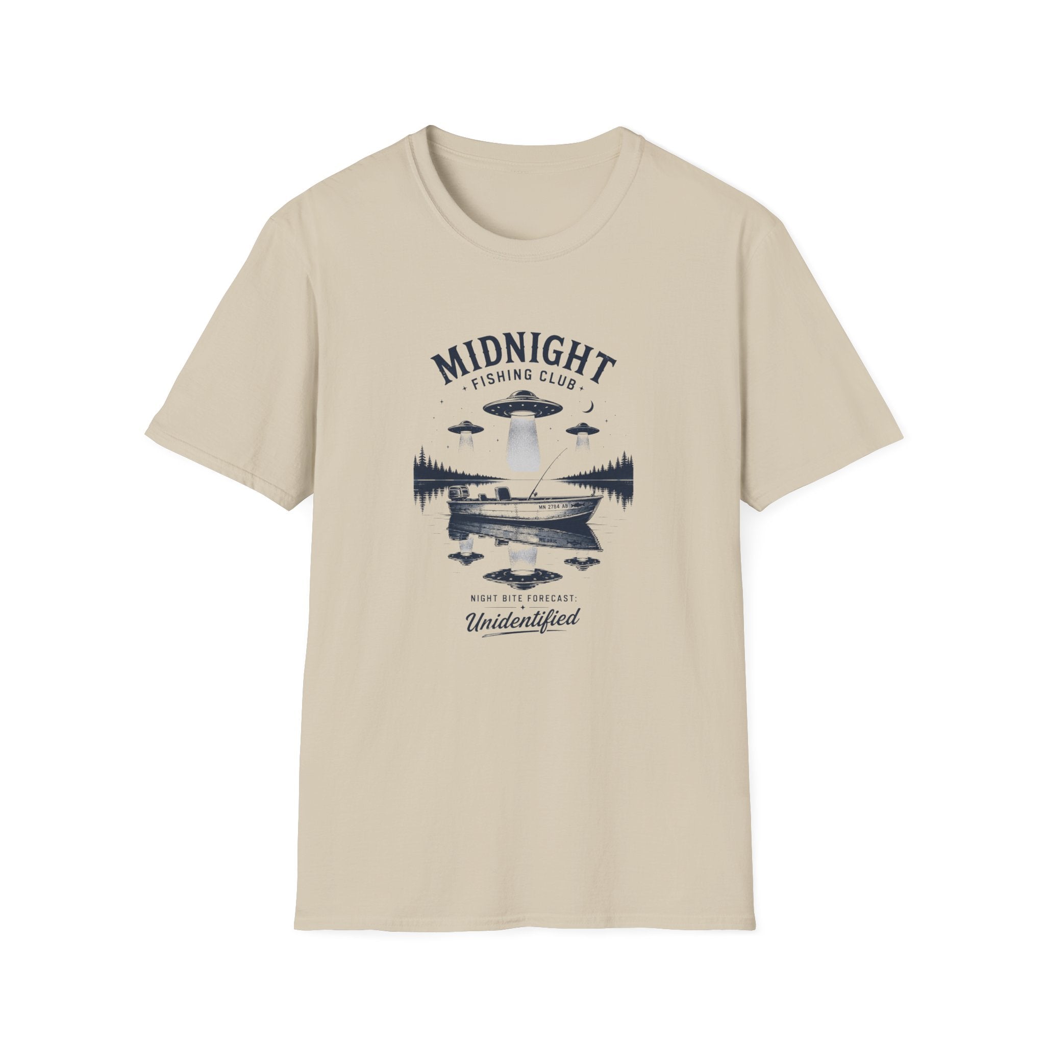 Midnight Fishing Club T-Shirt — UFO Lake Graphic Tee