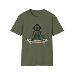 Flatwoods Monster T-Shirt — Vintage Cryptid Alien Graphic Tee American Traditional Tattoo Style