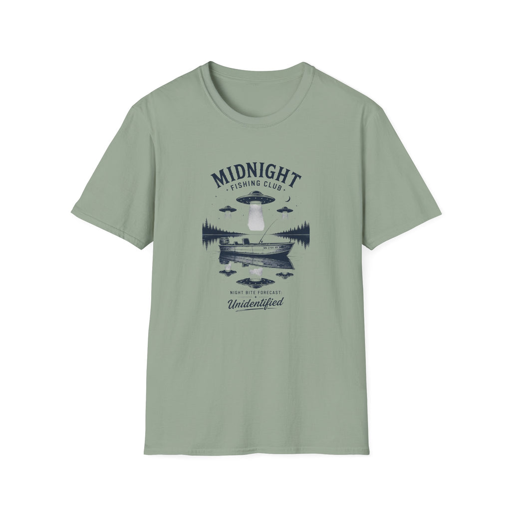 Midnight Fishing Club T-Shirt — UFO Lake Graphic Tee
