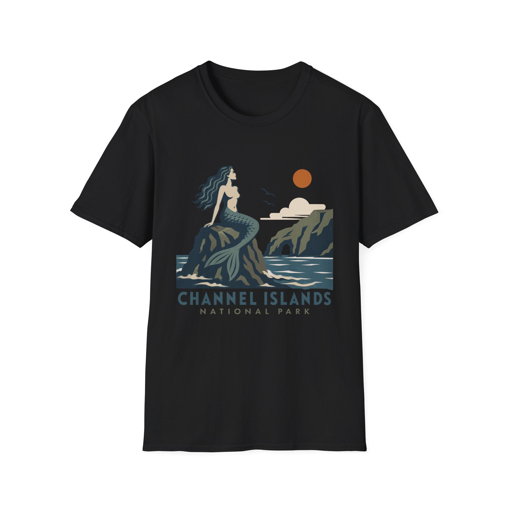 Mermaid Cliff T-Shirt — Channel Islands National Park Sunset Tee