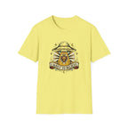 Alien Abduction T-Shirt — "I Want to Believe" Vintage UFO Tee American Traditional Tattoo