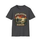 Appalachian Night Watch T-Shirt — Sasquatch UFO Retro Outdoor Tee