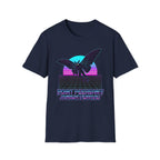 Mothman Retro T-Shirt — Vintage 80s Synthwave Cryptid Tee