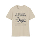 Midnight Fishing Club T-Shirt — Vintage Loch Ness Nautical Angler Tee