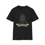 Flatwoods Monster T-Shirt — Vintage Cryptid Alien Graphic Tee American Traditional Tattoo Style