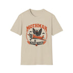 Mothman Flying Club T‑Shirt - Retro 70s Airplane