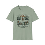 Rare Sighting Society T-Shirt — Sasquatch Mountain Camping Graphic Tee