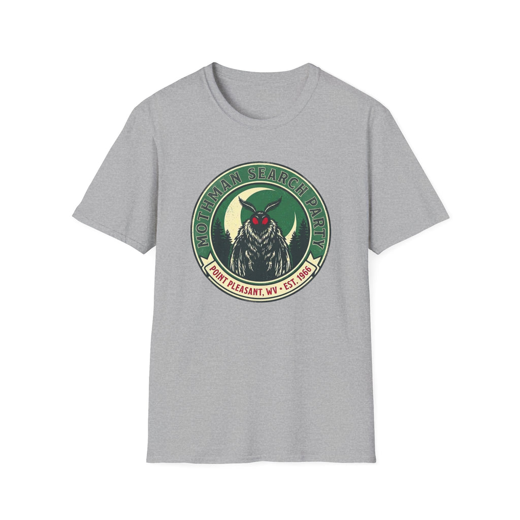 Mothman Search Party T-Shirt — Vintage Cryptid Graphic Tee