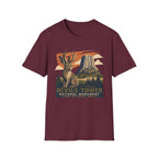 Devils Tower Jackalope T-Shirt — Retro National Monument Tee