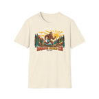 Sasquatch Running Club T-Shirt — Vintage Bigfoot Trail Run Graphic Tee