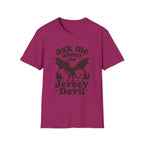 Ask Me About the Jersey Devil T-Shirt — Paranormal Cryptid Graphic Tee