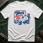 Yeti Après Ski T-Shirt — Funny Skiing Yeti Retro Graphic Tee